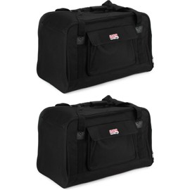 Gator GPA-TOTE12 Heavy-Duty 12-Inch Speaker Tote Bags (2-Pack) - Durable, Protective Speaker Bags for Musicians and DJs