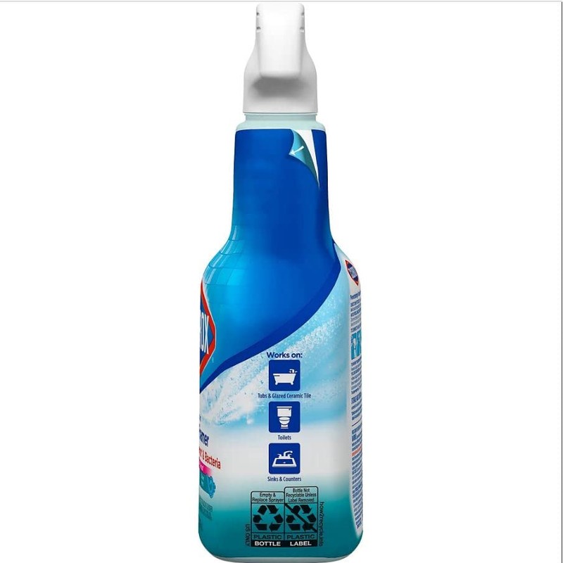 Clorox Bleach Foamer Bathroom Cleaner, 30 Fl Oz (Pack of