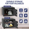 OUSURO 0.8 Cub Safe Box - Small Home Safe for