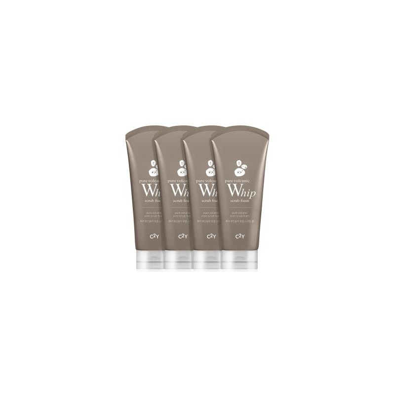 (C2Y)C2Y Aqua Whip Volcanic Pore Green Tea Cleansing Foam 120mlX4