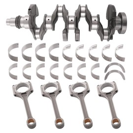 maXpeedingrods Engine Crankshaft & Rods & Bearings Kit Fit for Hyundai Elantra for KIA Forte 1.8L G4NB Engine 2010-2021, Replace 23110-2E711, 622V6-2EH00, 23510-2E101
