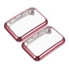 jojofuny 2pcs TPU Watch Case Compatible Watch Fit Full Coverage