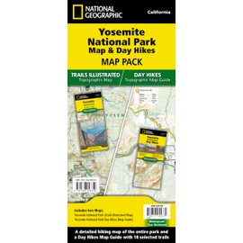 Yosemite Day Hikes and National Park Map [Map Pack Bundle]