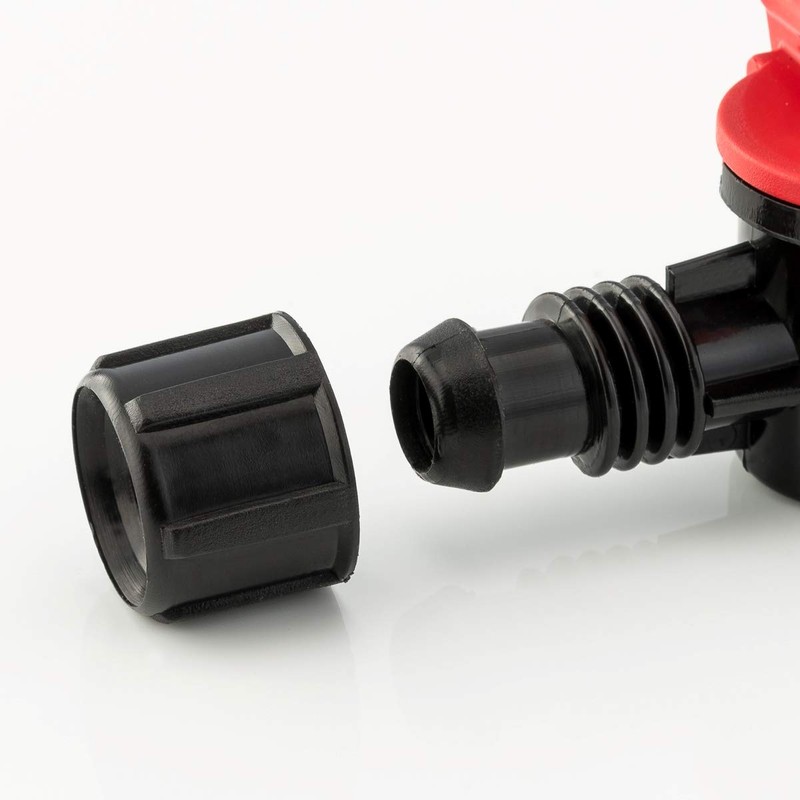 LST 10x Shut-Off Valve Ball Valve PE Pipe for Drip