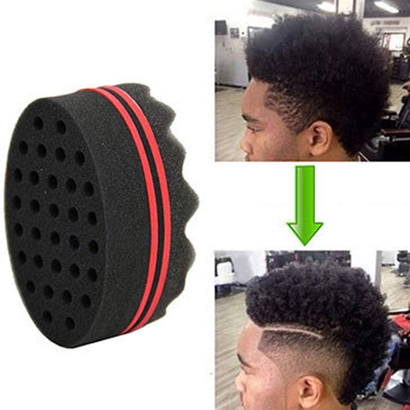 Linian Hair Brush Sponge Dreads Locking Twist Afro Curl Coil