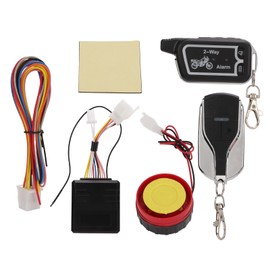 de alarma de motocicleta de 2 vías alarma para moto de arranque remoto antirobo, modo de silencio de ahorro de energía para moto alarma bidireccional para moto Sistemas de Alarma y Seguridad