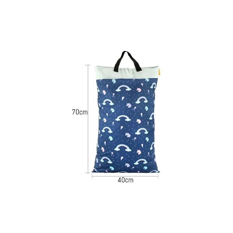 Wetbag Impermeable Jumbo Para Pañal Ecológico