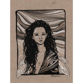 KatKin Krafts KK0025 Transparent Stamp Set Milie, Clear, 6 x 8 Inches