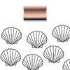 Sea Shell Rubber Stamp, 1-1/3 Medium Stamp for Scrapbooking Card