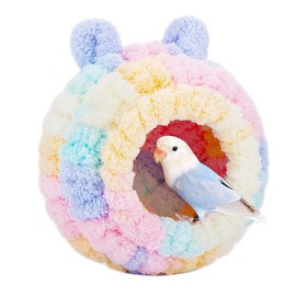 DQITJ Winter Warm Bird Nest House Parrot Nest Cage Bed for Bird Parrot Budgie Parakeet Cockatiel Conure Lovebird Canary Finch