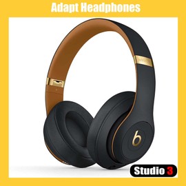 Studio 3 Headband Replacement Parts Studio3 Headband Original Top Arch Band Accessories Repair Kit Compatible with Studio3 Headphones. (Midnight Black)