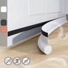 OrganiMax Door Bottom Sealing Strip – Adjustable Weatherstrip Draft Stopper,