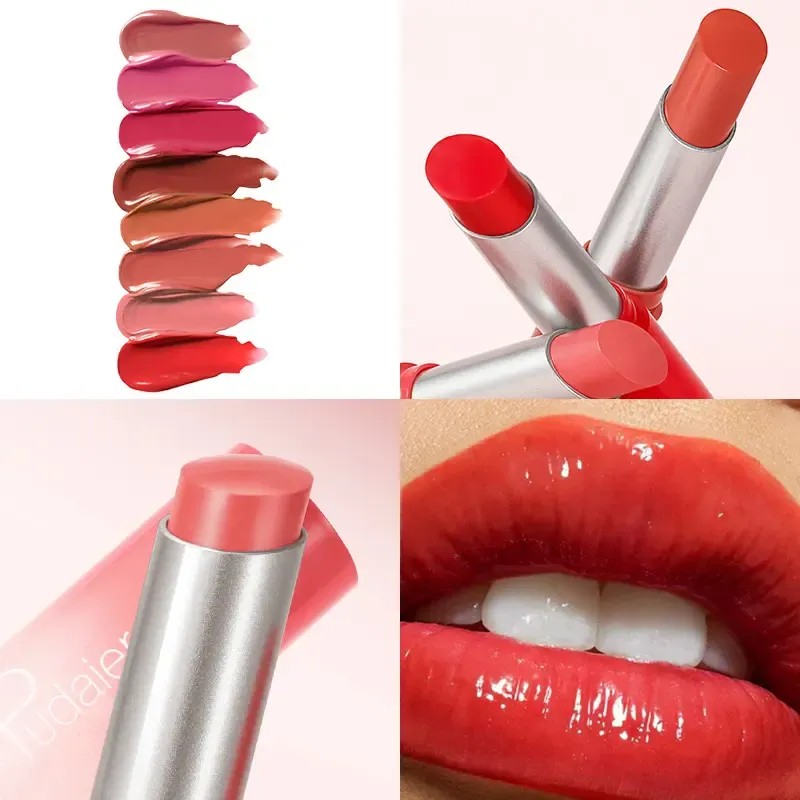 Set De Pintalabios Pudaier High-shine