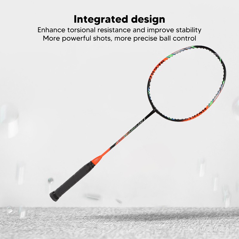 2 Pcs Carbon Fiber Badminton Rackets Ultra Light Adult for