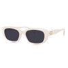 BOLON Men Women Small Trendy Narrow Square Polarized Sunglasses BL3120