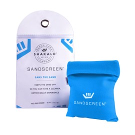 SHAKALO SANDSCREEN Sand Removal Bag | The Original Sand Remover | Talc-Free and Reef Friendly | Fresh, Clean and Sand Free | Great for The Whole Family!(Pack of 1)