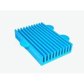 Quilt Ruler Stands by Purple Hobbies, Innovative Cutting, Sewing, and Quilting Tool (Blue 10 Slot, 3mm, 5” Flat)