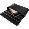 Leather File Folder Organizer Document Holder, File Case, A5 Binder,