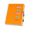 Yoment 5 Subject Notebook College Ruled Spiral Notebook 5x7 with