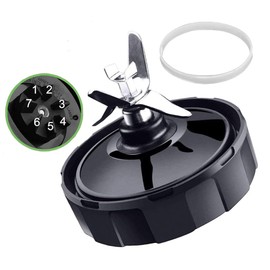 7 Fins Nutri Ninja Blender Blades Replacement Parts, Professional Extractor Blade Accessories for Ninja BL480 BL480/BL480D/BL481/BL482 BL486CO/BL487/BL487A/BL488W/BL490 and More