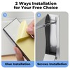 Door Stoppers, No Drilling Door Stopper, Kickdown Black Door Stops