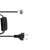 EUROLITE GU-10 Socket Power Cable Plug Switch Perfect for Illuminating