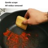 Bamboo Pan Scraper Tool (Pack of 6), Size 2.8" x