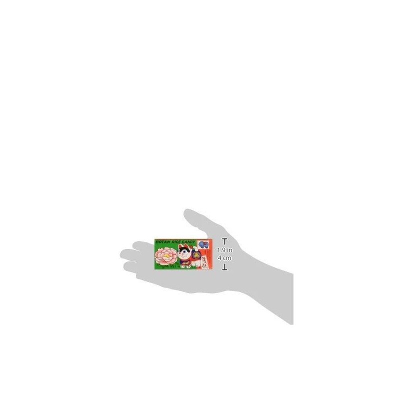 Botan Ame Citrus Flavored Rice Candy Pack of 20 Soft