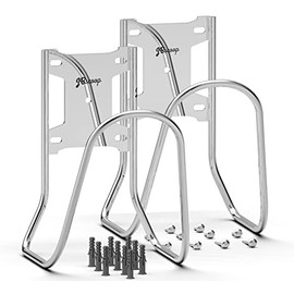 JBscoop Large Stainless Steel Hose Holder Set of 2, Heavy Duty Hose Hanger…