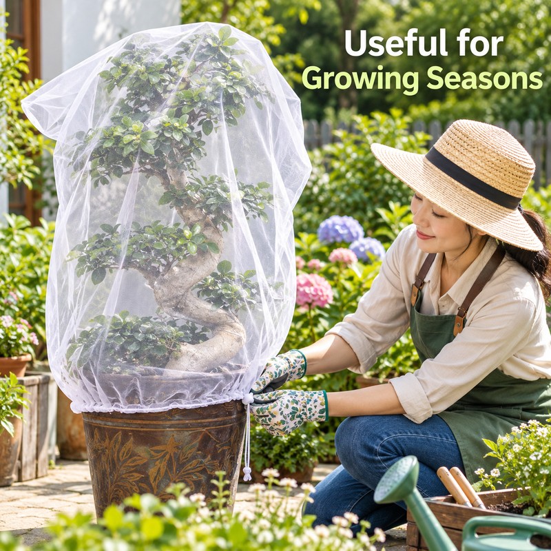 Plant Protection Bag Netting Mesh for Fruit Trees & Garden