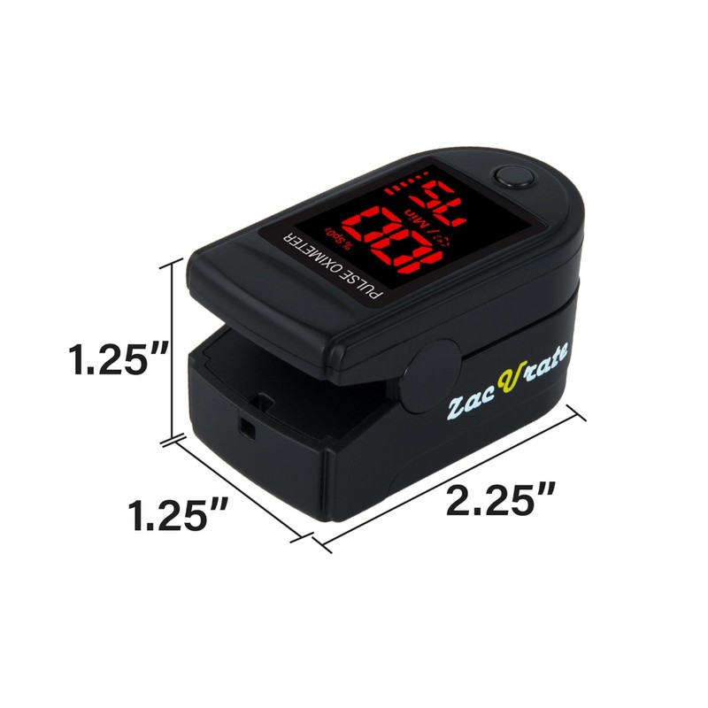 Zacurate Pro Series 500DL Pulse Oximeter – Blood Oxygen Monitor