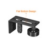 uxcell Barn Door Floor Guide, 1Pcs - Carbon Steel Sliding