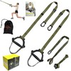 Bodyweight Resistance Training Straps, Complete Home Gym Fitness Trainer kit