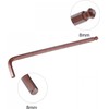 TOP-VIGOR 1Pcs 8mm Ball End Hex Key Wrench, L Shaped