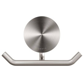 Geesa Towel Hook Wall Opal Double Bath Towel Hook Brushed Stainless Steel