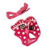 Dog Harness Leash Adjustable Escape Proof Breathable Safe Dots Design
