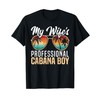 Resort Worker Cabana Boy Costume Pool Party Beach Bartender T-Shirt