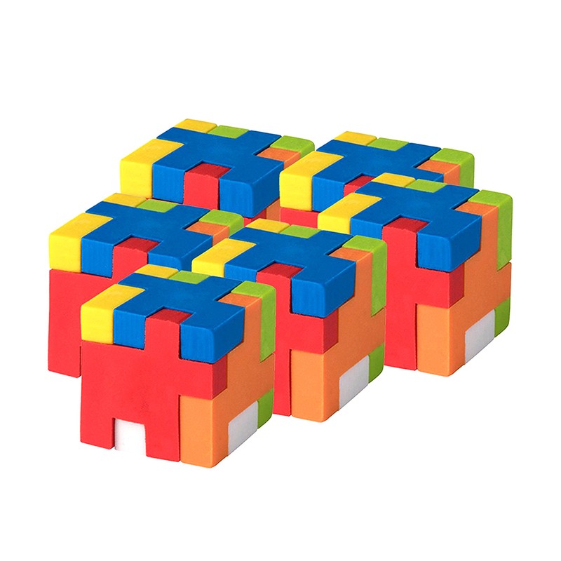 Big Mo's Toys Puzzle Erasers - Individually Wrapped Goody Bag