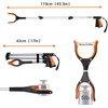 FERXIDI 43" Foldable Grabber Reacher Tool,2pcs Reacher Grabber Pickup Tool,Gripper