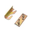 Bed Hinge Rail Brackets,Suspension Connecting Fittings Joiner Hooks Fastener for