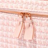 Francfranc Franc Tweed Vanity Pouch, Pink
