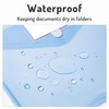 Forvencer Binder Pocket, 10 Pack Super Heavyweight Plastic Folders with