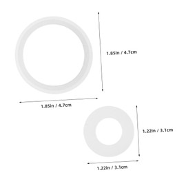 ABOOFAN 5pcs Connector Seal Gasket Washers for Durable Rubber Replacement Parts for Air Tube Connector Water Leak Prevention Portable Ring for Reliable Spa Connection