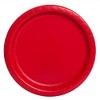 Unique 31453EU Eco-Friendly Paper Plates-23 cm-Red Colour-16 Count (Pack of