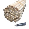 Trustleaf 10mm x 300mm Birch Hardwood Wooden Craft Sticks /