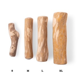 Smarty Wood Chew, Chewing Stick Dogs, 100% Natural Coffee Wood Toys, Safety, Long - Lasting, Durable. (XL)