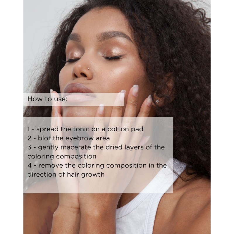 BrowXenna Two Phase Tonic for Henna Washing Off 100 ML