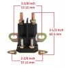H&H bros Starter Solenoid Relay for Toro TimeCutter SS5000 SS4235