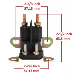 H&H bros Starter Solenoid Relay for Toro TimeCutter SS5000 SS4235 SS4216 SS4260 Solenoid