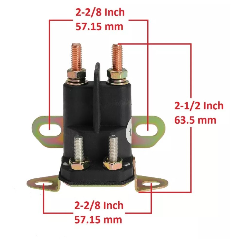 H&H bros Starter Solenoid Relay for Toro TimeCutter SS5000 SS4235